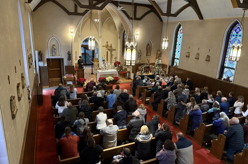 Ringing in the New Year at St. Victoria!