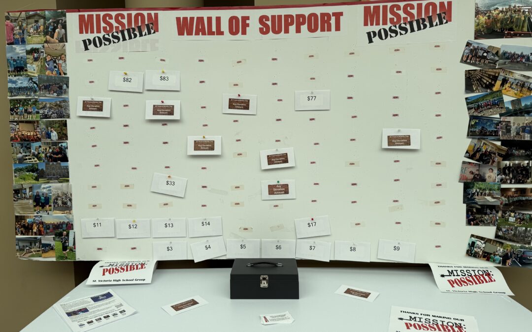 Last Week for Mission POSSIBLE Wall of Support